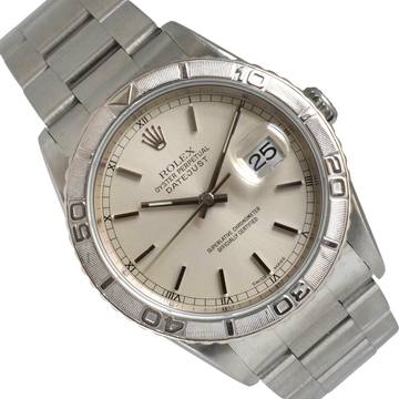 Rolex Datejust Turn-O-Graph Turn-O-Graph 16264 Silver Luminova dial 2003 Full Set TOP Condition