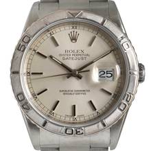 Thumbnail von Rolex Datejust Turn-O-Graph Turn-O-Graph 16264 Silver Luminova dial 2003 Full Set TOP Condition
