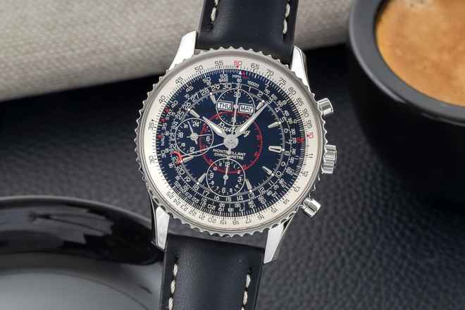  Breitling Montbrillant Datora Chronograph Stahl Automatik Ref. A21330 