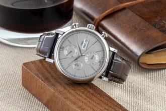 Thumbnail von IWC Portofino Chronograph Stahl Automatik Herren Ref IW391027 Box & Papiere 2020