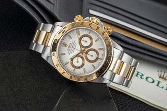 Thumbnail von Rolex Daytona Zenith Chronograph Stahl / Gold Automatik Herrenuhr Ref.16523