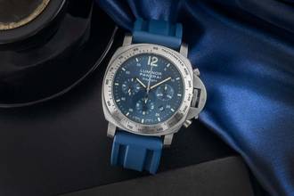 Thumbnail von Panerai Luminor Chrono Daylight Chronograph Titan Automatik Herrenuhr PAM00326