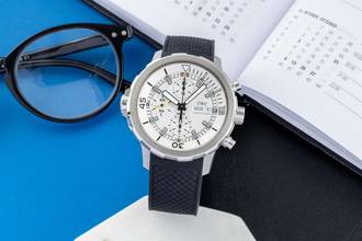 Thumbnail von IWC Aquatimer Chronograph Silver Dial Stainless Steel Ref. IW376801