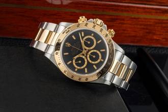Thumbnail von Rolex Daytona Zenith Chronograph Inverted 6 Stahl/Gold Automatik Ref. 16523 Box