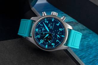 Thumbnail von IWC Fliegeruhr Chronograph Pilot Chronograph 41 AMG Petronas Titan Automatik Ref. IW388108 B&P 2022