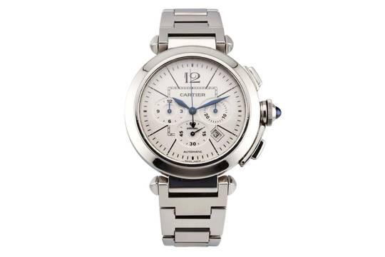 Cartier Pasha 42mm - Chronograph - Steel - W31085M7
