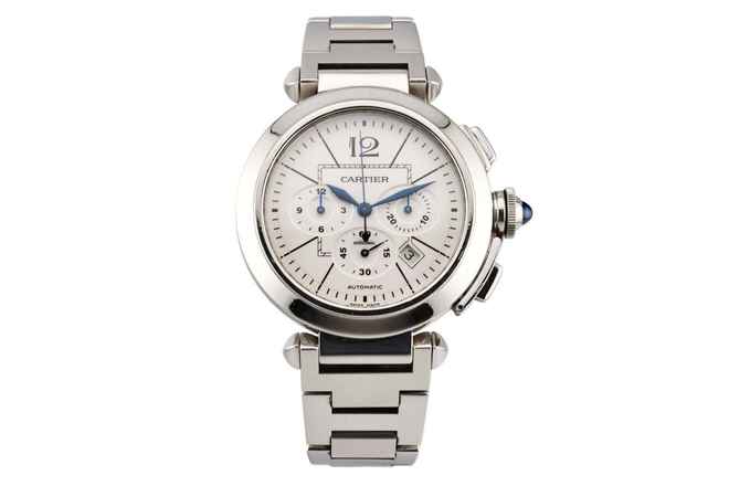  Cartier Pasha 42mm - Chronograph - Steel - W31085M7 
