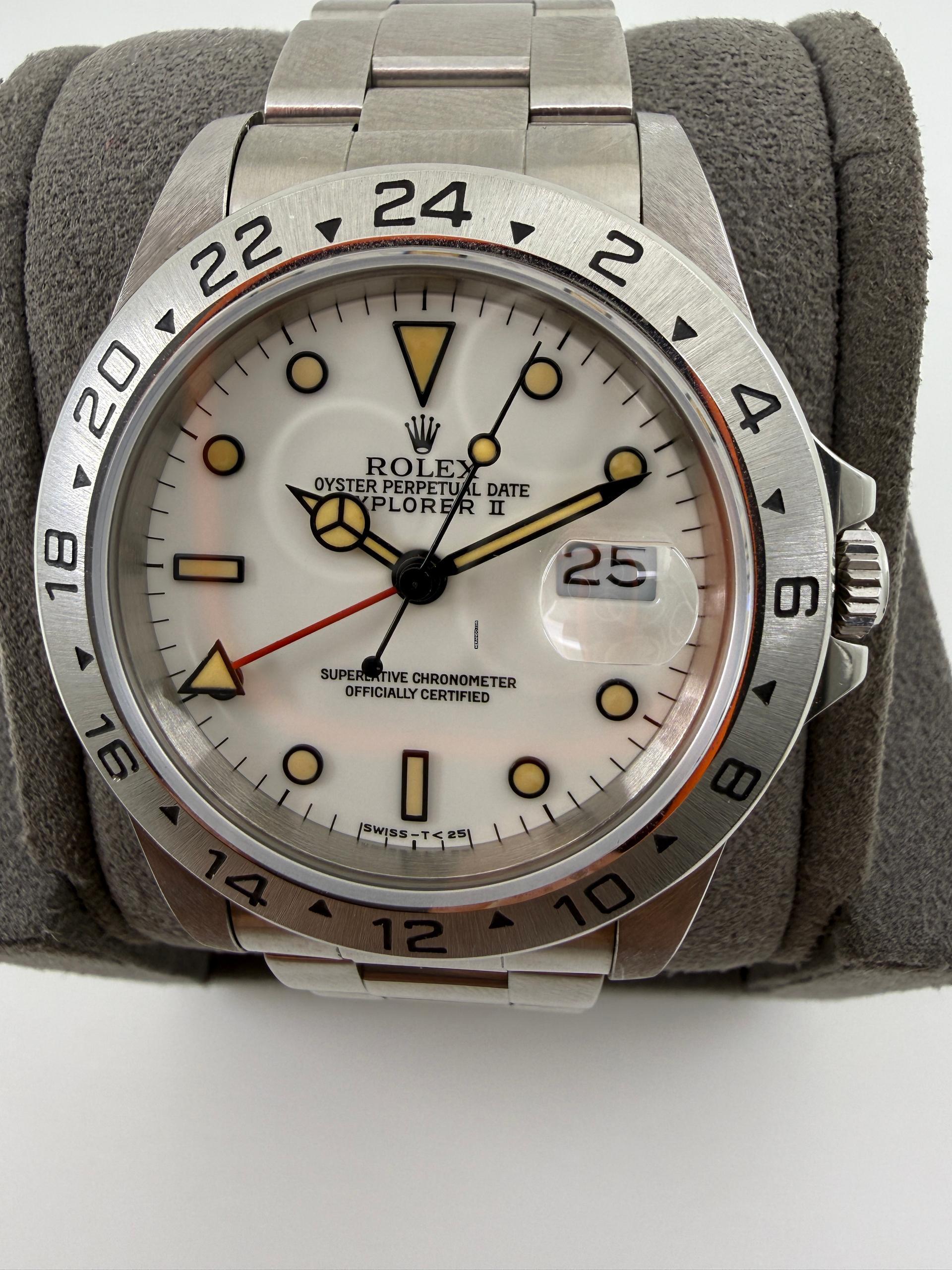 Rolex Explorer II Chichi di Mais Full Set One Owner c1993