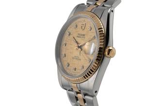 Thumbnail von Tudor Prince Date Stahl / Gold Diamanten Automatik Ref. 74033