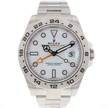  Rolex Explorer II White Dial 