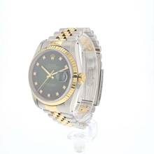 Thumbnail von Rolex Datejust 36 Steel/Gold Jubilee Green Vignette Diamond Dial
