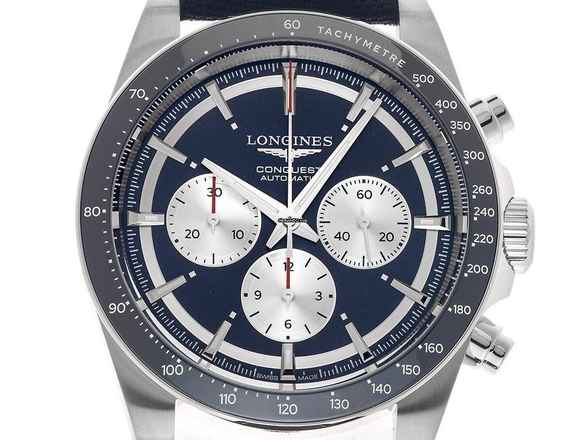  Longines Conquest Marco Odermatt Ref.L3.835.4.91.2 2024 Full Set Ungetragen Conquest Chronograph Marco Odermatt Limited Edition 