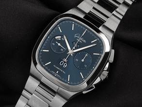 Thumbnail von Glashütte Original Seventies Chronograph Panoramadatum Ref.1.37.02.08.02.70 2025 Full Set Ungetragen Seventies Chronograph Panoramadatum