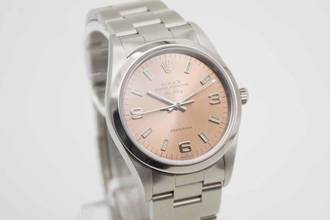 Thumbnail von Rolex Air King 14000M Pink perfect LC100 Fullset F-serie uit eerste eigenaar