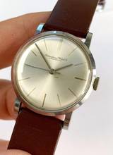 Thumbnail von IWC Handwinding 33.5mm Steel Bauhaus Design Vintage