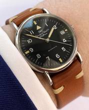 Thumbnail von IWC Portofino Automatic Vintage Portofino 34mm Automatic Automatik Military Black Dial 3513 3513