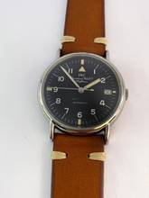 Thumbnail von IWC Portofino Automatic Vintage Portofino 34mm Automatic Automatik Military Black Dial 3513 3513