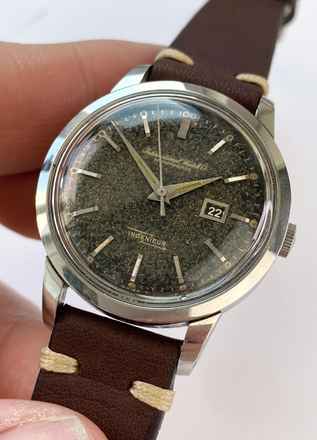  IWC Ingenieur Automatic Rare Ingenieur Vintage Automatic Automatik ref 666 Black Tropical Stardust Dial 666 