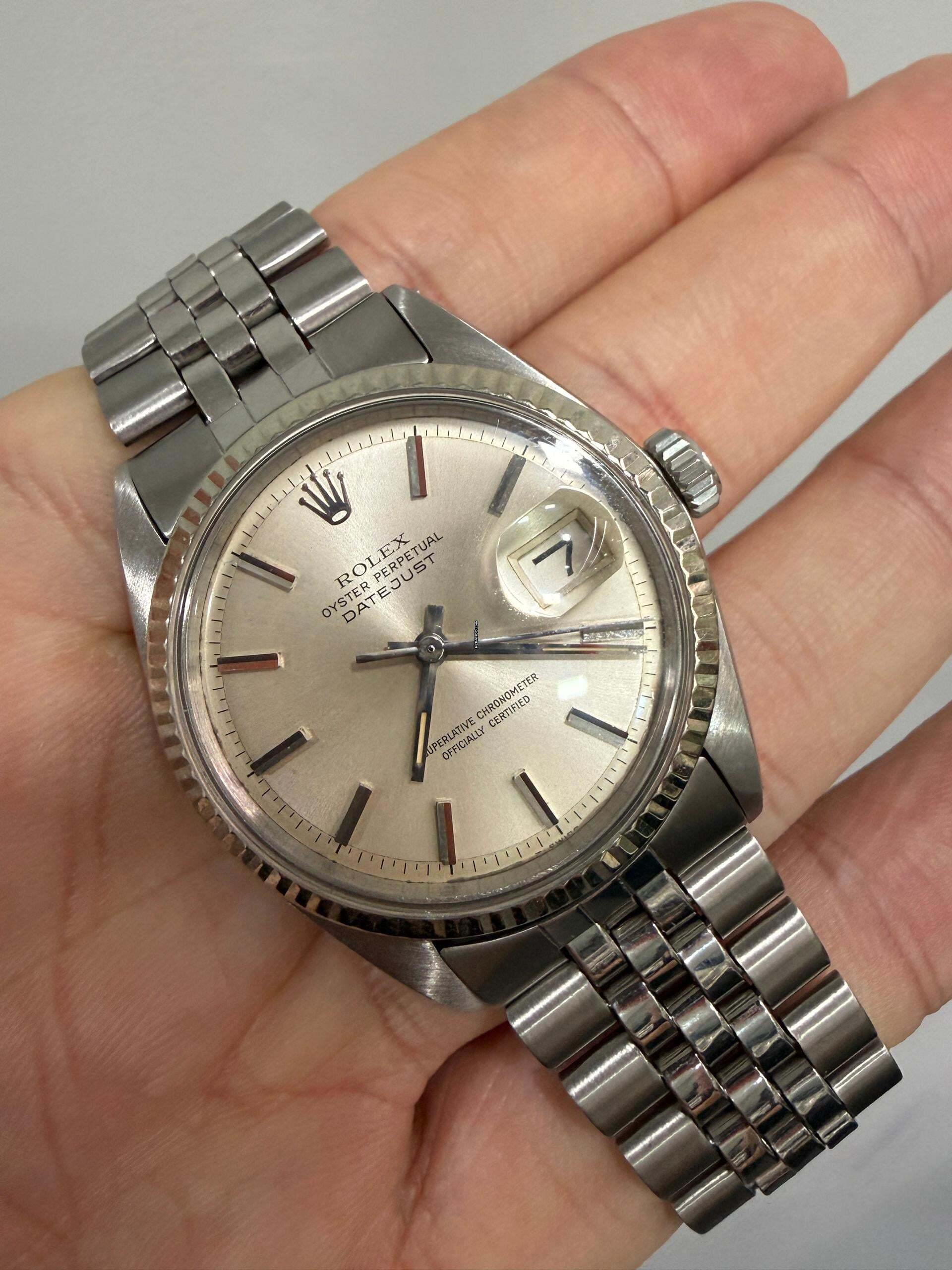 Rolex Datejust 36 Circa 1971 Watch Only