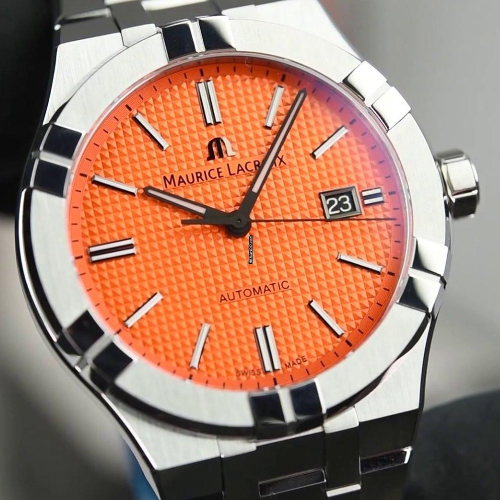 Maurice Lacroix AIKON AUTOMATIC LIMITED SUMMER EDITION NUEVO SET COMPLETO