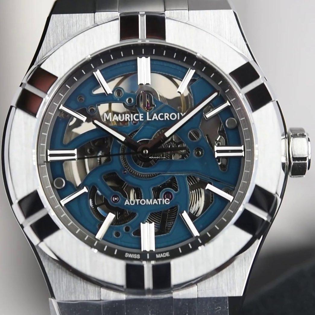 Maurice Lacroix AIKON Automatic Skeleton NEW FULL SET