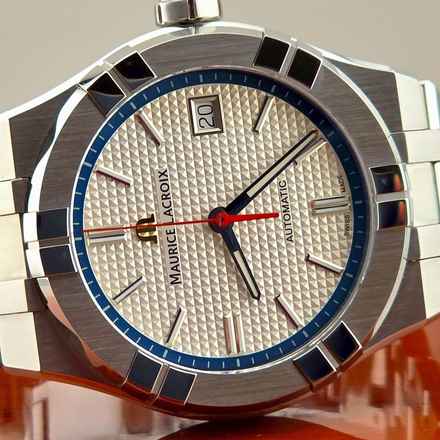 Maurice Lacroix AIKON AUTOMATIC 39MM POND REVIEW EDITION NUOVO SET COMPLETO