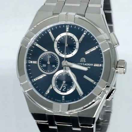 Maurice Lacroix AIKON QUARTZ CHRONOGRAPH NUOVO SET COMPLETO