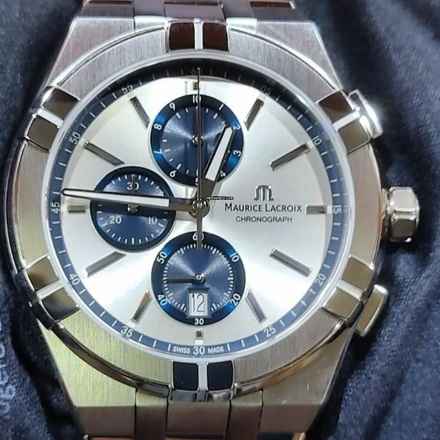 Maurice Lacroix AIKON QUARTZ CHRONOGRAPH NUOVO SET COMPLETO