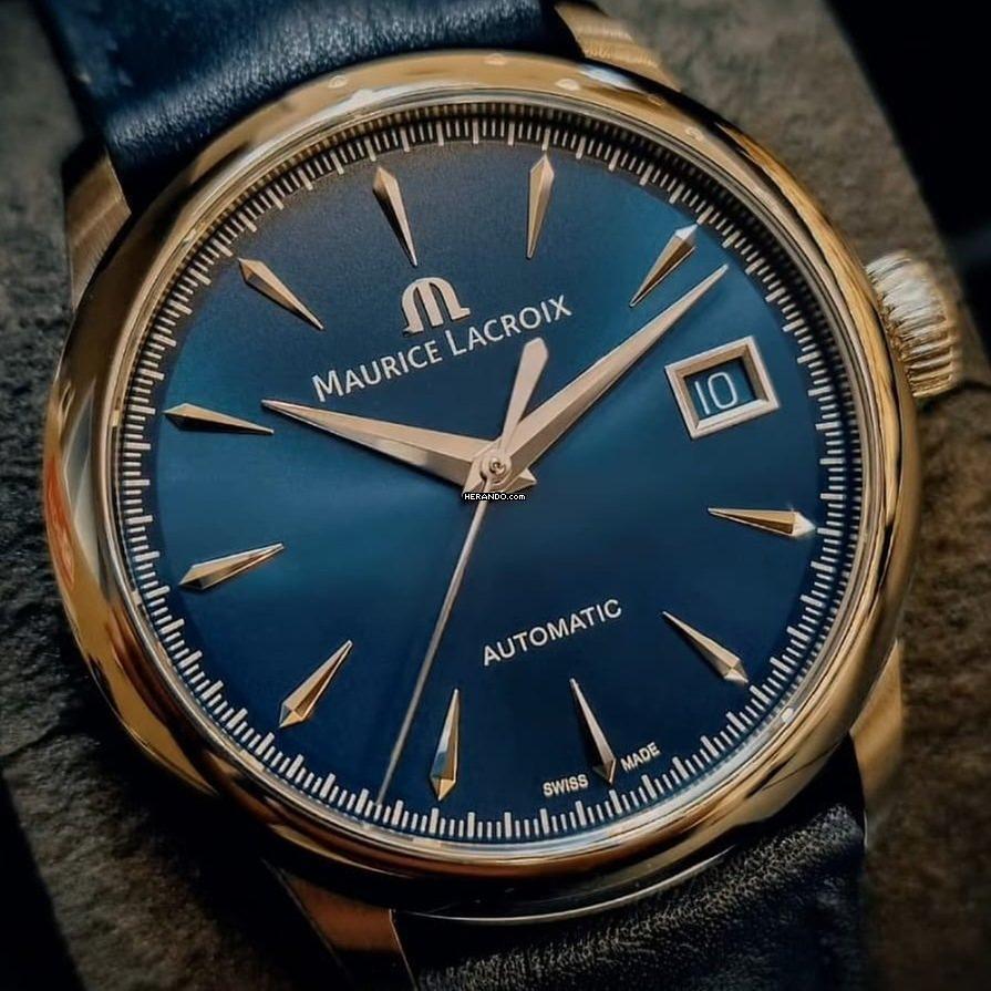 Maurice Lacroix 1975 AUTOMATISCH 36MM NIEUW VOLLEDIGE SET