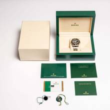 Thumbnail von Rolex Submariner Date 40 Steel Gold Black – 116613LN – like NEW – 12/2017 Full Set Lc100