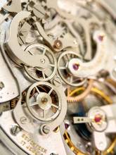 Thumbnail von Tegoroczny vintage zegarek kieszonkowy z chronografem stal 52mm zegarek kieszonkowy stalowy zegarek na torbę