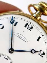 Thumbnail von A. Lange & Söhne Taschenuhr Pocket Watch Solid Gold Vollgold