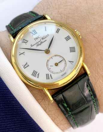  IWC Portofino Handaufzug Lady 31mm Vollgold Solid Gold Handwinding Handaufzug 2532 2532 