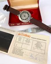 Thumbnail von Zodiac Astrographica Pełny Zestaw Pudełko Papierów Vintage Automatyczny Automatik