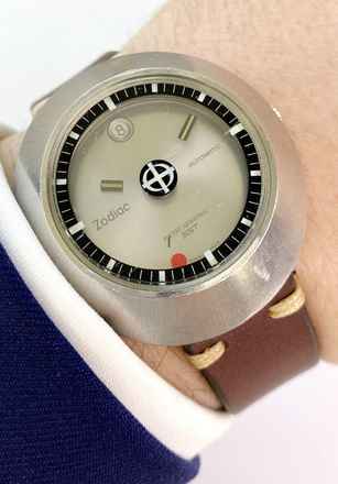 ゾディアックアストログラフィックフルセットボックスペーパー ビンテージ自動巻き