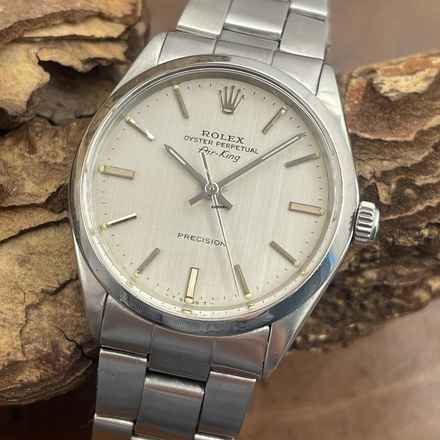  Rolex Air King Air-King Precision 34 Linen-Dial - Ref. 5500 