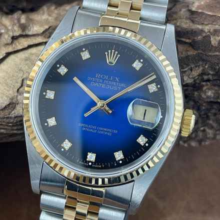  Rolex Datejust 36 Datejust 36 - Ombre Dia Dial - FULLSET 1991 - Ref. 16233 