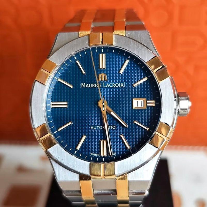 Maurice Lacroix AIKON Automático NUEVO SET COMPLETO