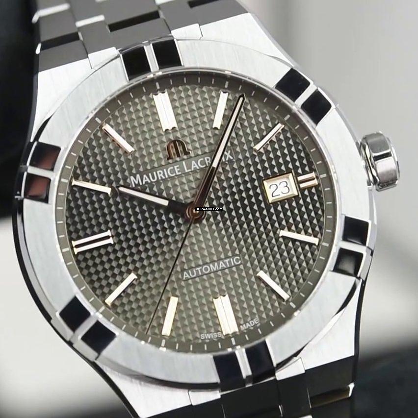 Maurice Lacroix AIKON 42mm Ref. ai6008 Box & papers. Full Set Aikon NEW FULL SET