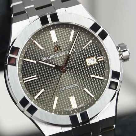 Maurice Lacroix AIKON 42mm Ref. ai6008 Doos & papieren. Volledige set Aikon NIEUW VOLLEDIGE SET