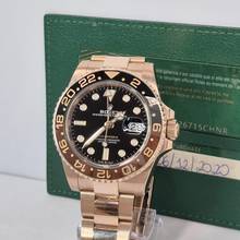 Thumbnail von Rolex GMT-Master II Rootbeer Ouro Rosé 40mm Automatyczny Kompletny