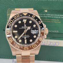 Thumbnail von Rolex GMT-Master II Rootbeer Ouro Rosé 40mm Automatyczny Kompletny