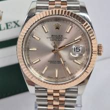 Thumbnail von Rolex Datejust 41 41mm Ouro Rosé & Aço Jubilee Automático Completo