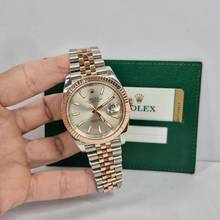 Thumbnail von Rolex Datejust 41 41mm Ouro Rosé & Aço Jubilee Automático Completo