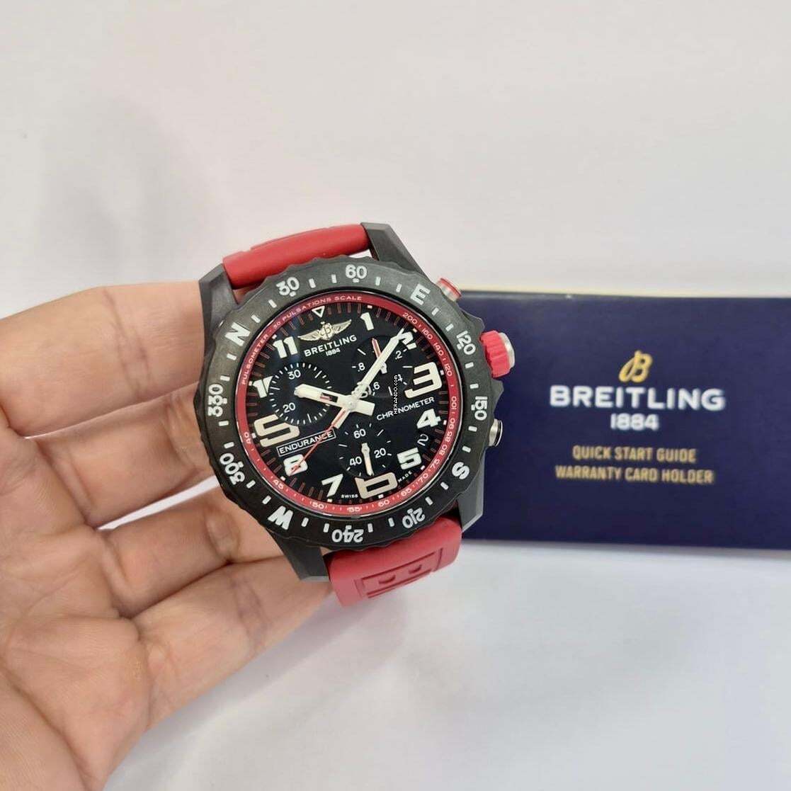 Breitling Endurance Pro Édition Rouge 44mm Quartz Complet
