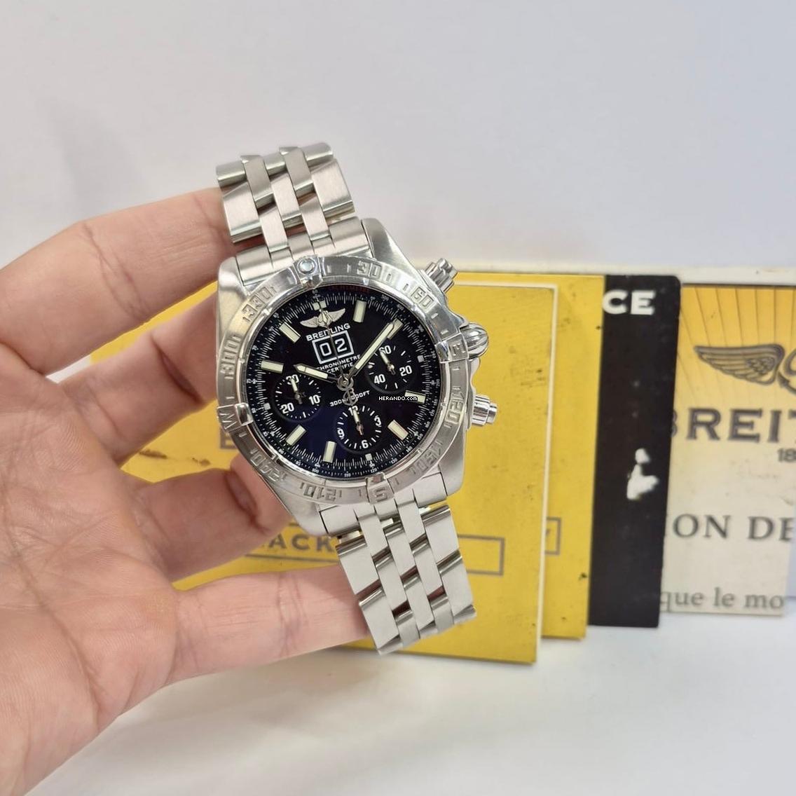 Breitling Blackbird Chronomat Blackbird Steel Edizione Limitata 44mm Automatico Completo