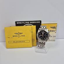 Thumbnail von Breitling Blackbird Chronomat Blackbird Steel Edizione Limitata 44mm Automatico Completo