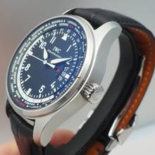 Thumbnail von IWC Fliegeruhr Worldtimer Pilot Fliegeruhr Worldtimer 326201 Stahl/Leder IWC Box