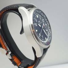 Thumbnail von IWC Fliegeruhr Worldtimer Pilot Fliegeruhr Worldtimer 326201 Stahl/Leder IWC Box