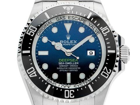  Rolex Sea-Dweller Deepsea Deep Blue James Cameron Ref.136660 2023 Full Set wie Neu Deepsea Blue James Cameron 